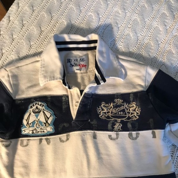 Replay and sons boys shirt size 4 - Picture 2 of 7
